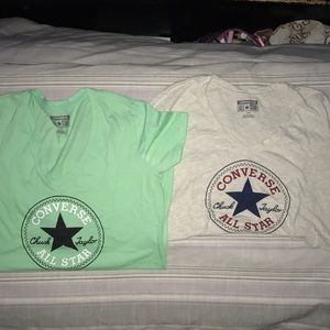 Converse All star V neck shirts